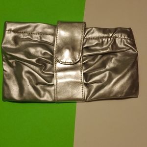 Express Silver Clutch